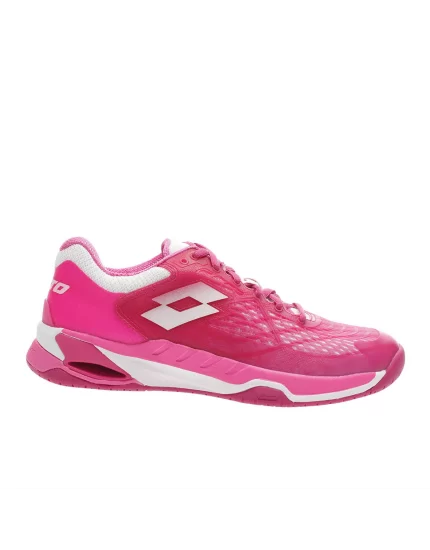 Lotto Mirage 100 SPD Różowo Białe - buty tenisowe