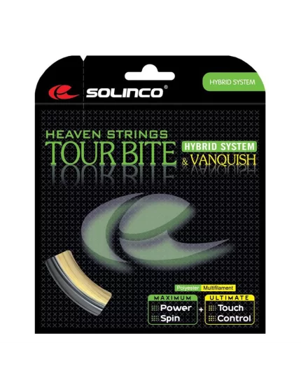 Solinco Hybrid System Tour Bite & Vanquish - naciąg tenisowy