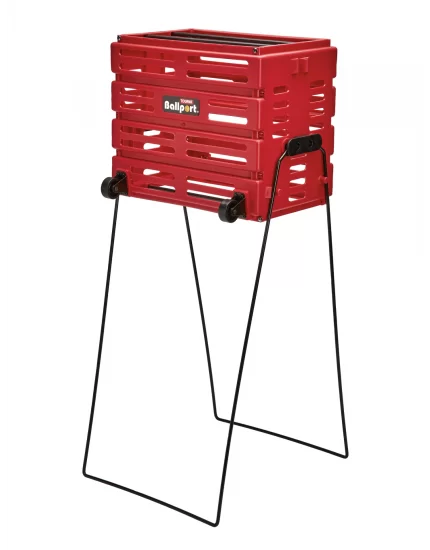 Tourna Ballport 80 Deluxe Red - koszyk trenerski