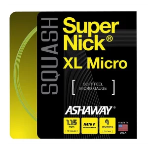Ashaway Super Nick XL Micro - naciąg do squasha