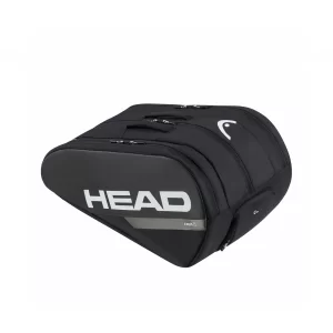 Head Tour Padel Bag L Black White - torba na sprzęt do padla