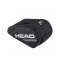 Head Tour Padel Bag L Black White - torba na sprzęt do padla