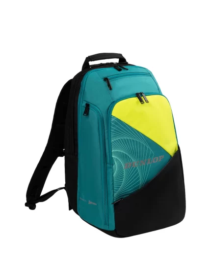 Dunlop SX Performance Backpack Teal Black Yellow - plecak tenisowy
