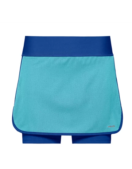 Head Smash Skort G Aqua Royal Blue - spódniczka tenisowa dziewczęca
