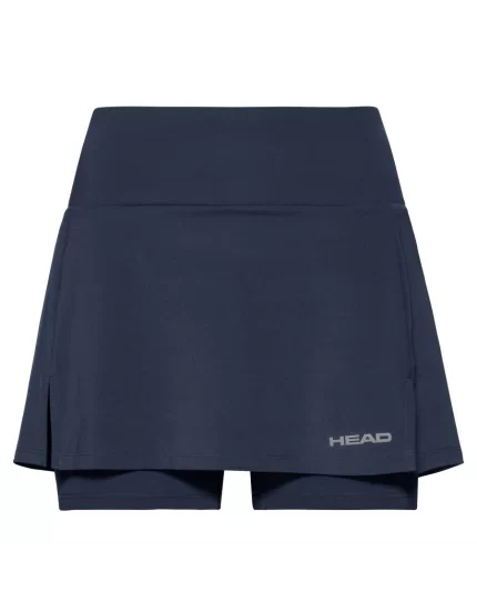 Head Club Basic Skort Girl Granatowa - dziewczęca spódniczka tenisowa
