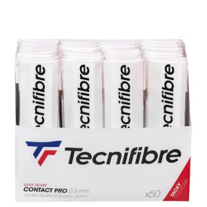 Tecnifibre Contact Pro Białe (50 szt.) - owijki wierzchnie
