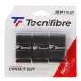 Tecnifibre Contact Soft Czarne (3 szt.) - owijki wierzchnie