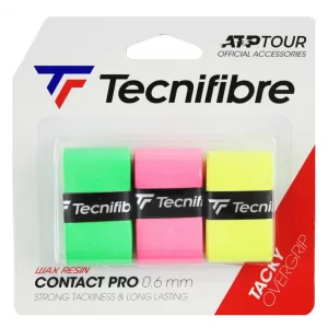 Tecnifibre Contact Pro Color (3 szt.) - owijki wierzchnie