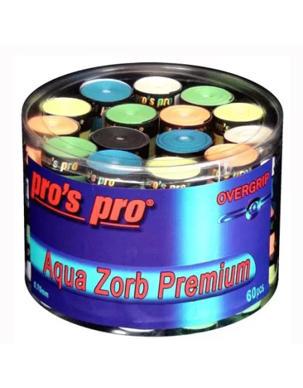 Pro's Pro Aqua Zorb Premium Mix (60 szt.) - owijki tenisowe