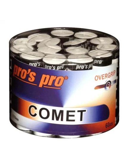 Pro's Pro Comet Grip Białe (60 szt.) - overgrips