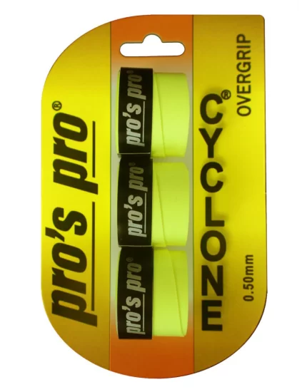 Pro's Pro Cyclone Grip Lime (3 szt.) - owijki wierzchnie