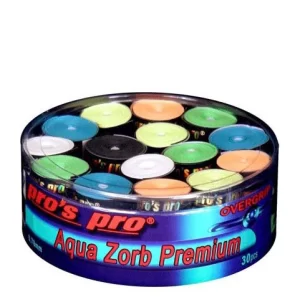 Pro's Pro Aqua Zorb Premium Mix (30 szt.) - owijki tenisowe