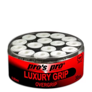 Pro's Pro Luxury Grip Białe (30 szt.) - owijki wierzchnie
