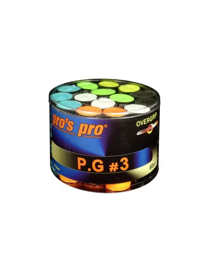 Pro's Pro P.G 3 Mix (60 szt.) - owijki tenisowe