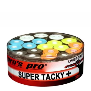 Pro's Pro Super Tacky Plus Miks Kolorów (30 szt.) - owijki tenisowe