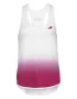 Babolat Compete Tank Top Women White Vivacious Red - damski top do tenisa