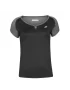 Babolat Play Cap Sleeve Top Women Black - koszulka tenisowa damska