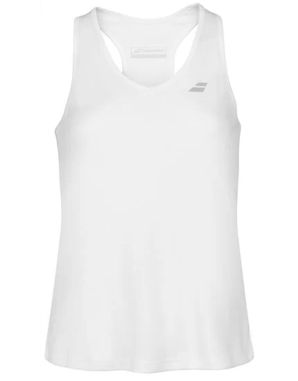 Babolat Play Tank Top Women Biała - top tenisowy
