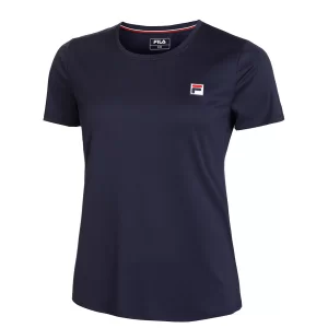 Fila T-Shirt Leonie Navy - koszulka tenisowa