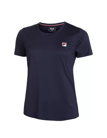 Fila T-Shirt Leonie Navy - koszulka tenisowa
