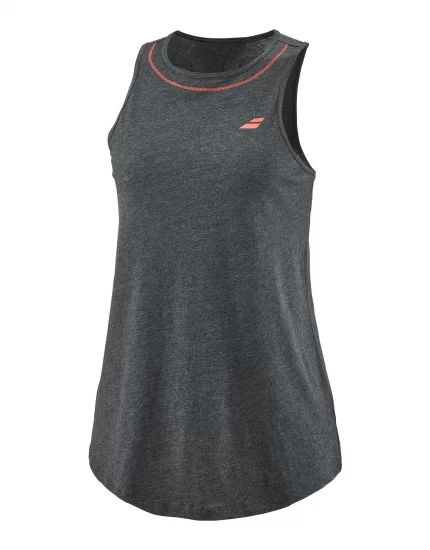 Babolat Exercise Cotton Tank Women Czarna - koszulka damska