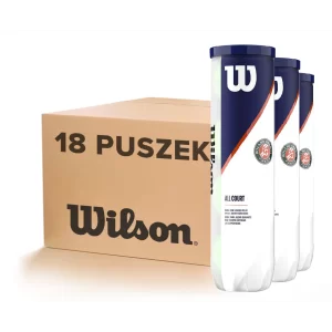 Wilson Roland Garros All Court (4 szt.) - karton (18 puszek)
