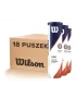 Wilson Roland Garros Clay Court (4 szt.) - karton (18 puszek)