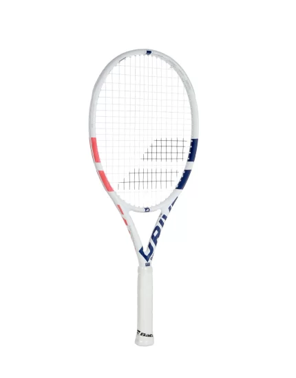 Babolat Pure Drive Junior 25 White Pink Blue - rakieta tenisowa dla dzieci