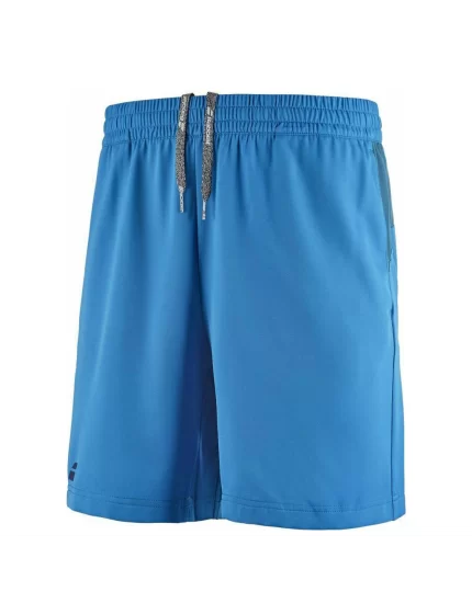 Babolat Play Short Boy Niebieskie - spodenki tenisowe