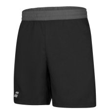 Babolat Play Short Boy Czarne - spodenki tenisowe