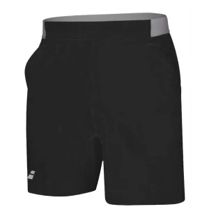 Babolat Compete Short Boy Czarne 2020 - spodenki tenisowe