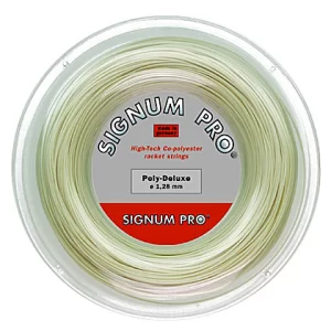 Signum Pro Poly Deluxe Biały 200m - naciąg tenisowy