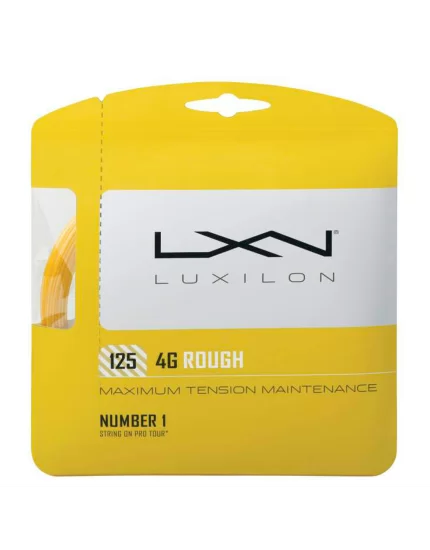 Luxilon 4G Rough - naciąg tenisowy