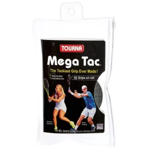 Tourna Mega Tac Czarne (10 szt.) - owijki wierzchnie