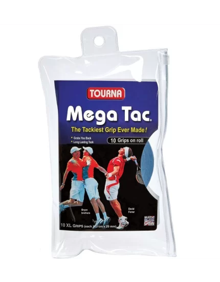 Tourna Mega Tac Niebieskie (10 szt.) - owijki wierzchnie