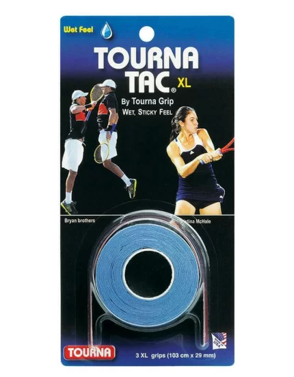 Tourna Tac XL Niebieskie (3 szt.) - owijki wierzchnie