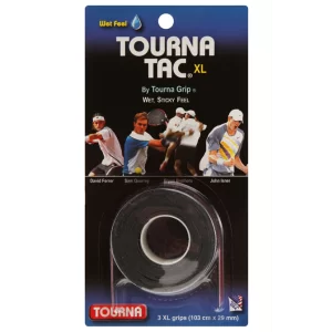 Tourna Tac XL Czarne (3 szt.) - owijki wierzchnie