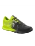 Head Sprint Pro 3.0 SF Clay Black Lime - męskie buty do tenisa