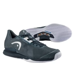 Head Sprint Pro 3.5 Clay Dark Grey Blue - męskie buty tenisowe