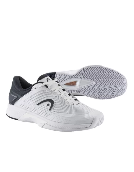 Head Revolt Pro 4.5 Men White Blueberry - męskie buty tenisowe