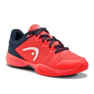 Head Revolt Pro 2.5 Junior Neon Red Dark Blue - buty tenisowe
