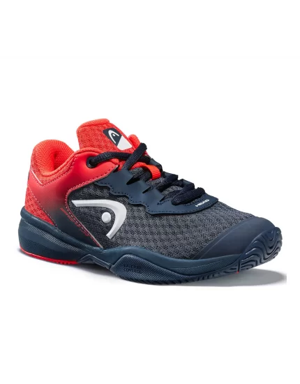 Head Sprint 3.0 Junior Midnight Navy Neon Red - buty tenisowe
