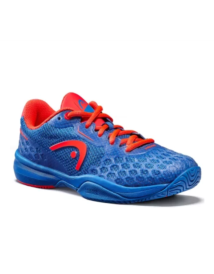 Head Revolt Pro 3.0 Junior Royal Blue Neon Red - buty tenisowe