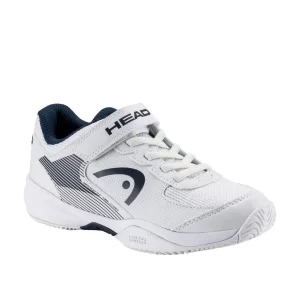Head Sprint Velcro 3.0 Kids White Blueberry - buty tenisowe dla dzieci