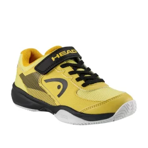Head Sprint Velcro 3.0 Kids Banana Black - buty tenisowe dla dzieci