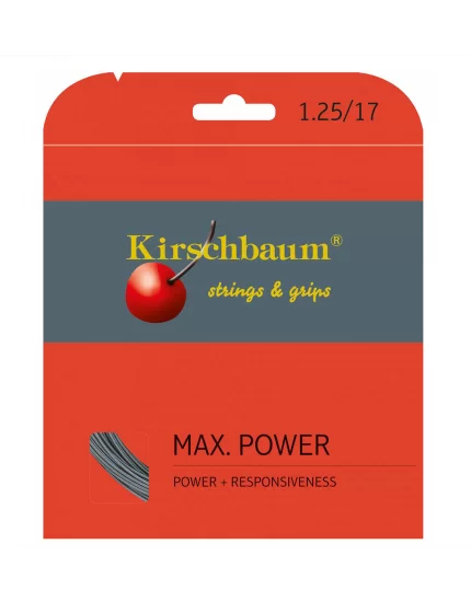Kirschbaum Max Power - naciąg tenisowy