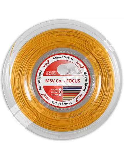 MSV Co Focus Yellow 200m - naciąg tenisowy