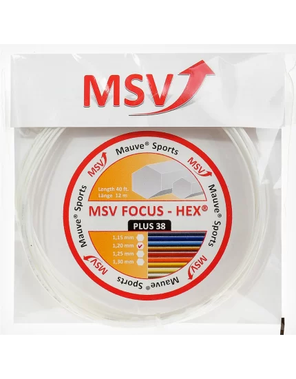 MSV Focus Hex Plus 38 - naciąg tenisowy