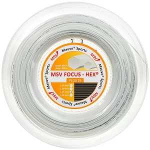 MSV Focus Hex Plus 25 Biały 200m - naciąg tenisowy