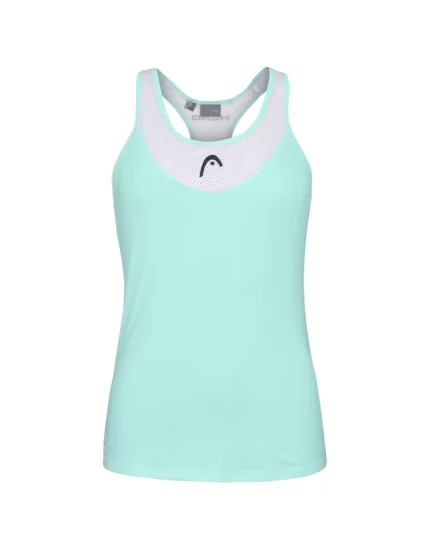 Head Tenley Tank Top W Miętowy 2021 - damski top tenisowy